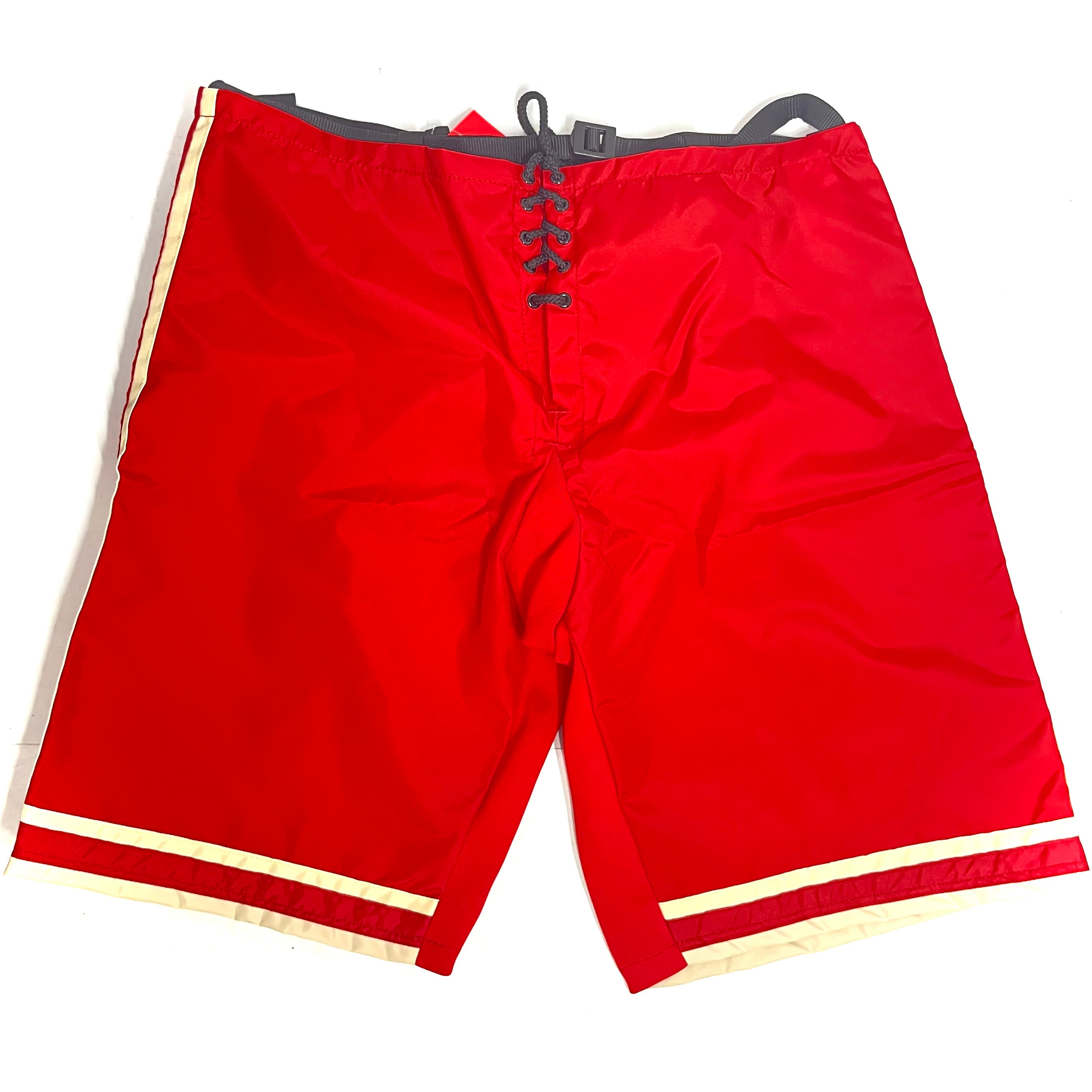 CCM PP10 - Nouvelle coque de pantalon NHL Pro Stock - Flames de Calgary (rouge/blanc)
